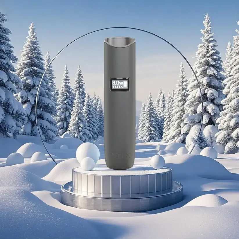 TUTX皮革主機-皮革灰 TUTX主機皮革灰|通用一代煙彈・8W穩定輸出・質感皮革設計:圖片 1